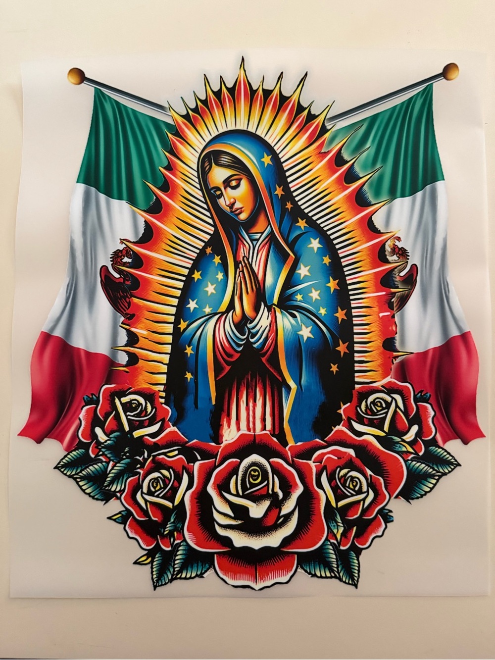 Virgen de Guadalupe DTF Transfer
SKU2611